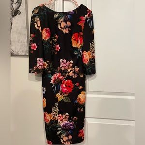 Bisou Bisou Bodycon Floral Dress